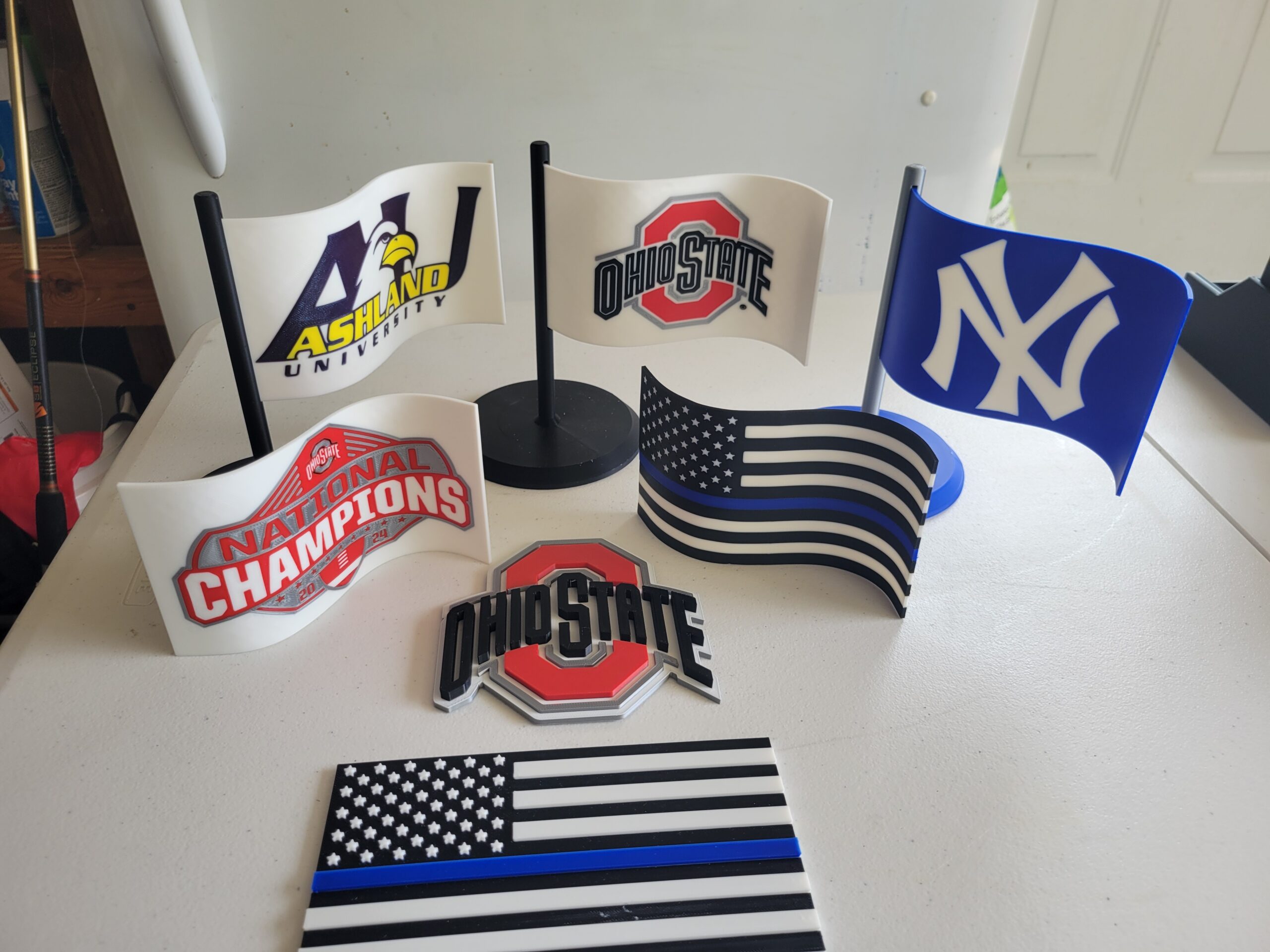Custom Flags and Logos